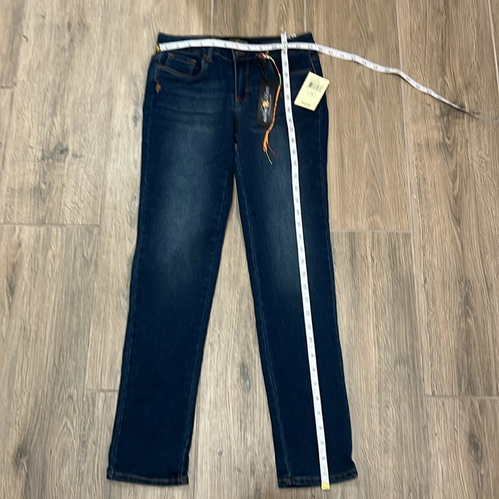 Lucky Brand Girls Jeans Zoe Jeggings Skinny Adjustable Waist Stretchy Comfy Blue - Picture 9 of 14